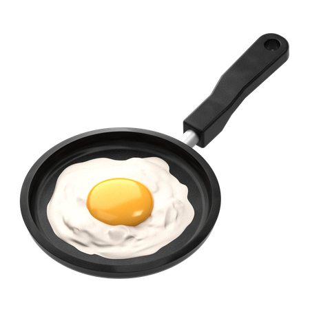 Omelete  3D Icon