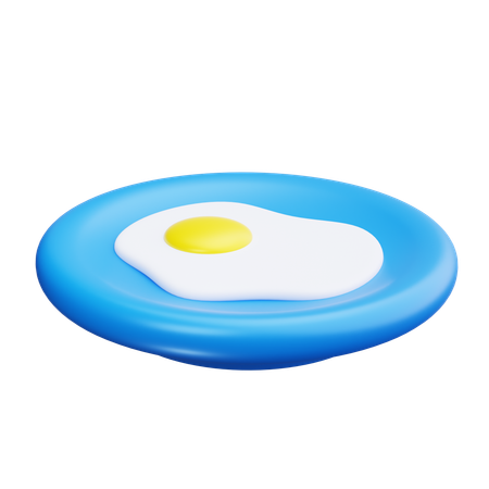 Omelete  3D Icon