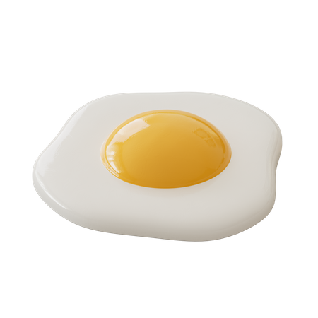 Omelete  3D Illustration