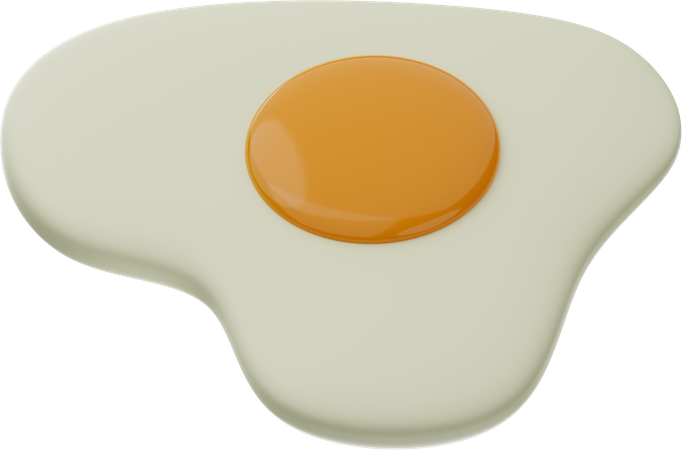 Omelete  3D Icon