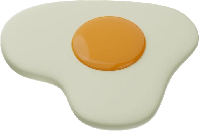 Omelete  3D Icon