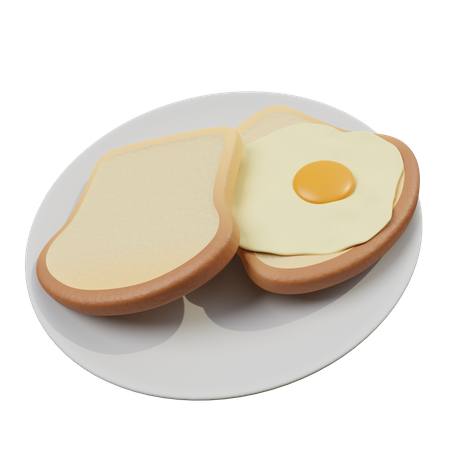 Omelete  3D Icon