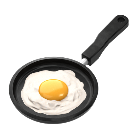 Omelette  3D Icon