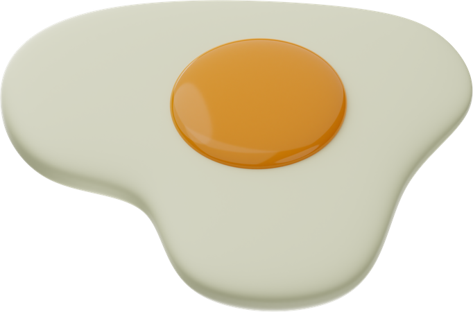 Omelette  3D Icon