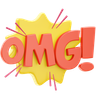omg stickers 3d