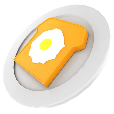 Omlete  3D Icon