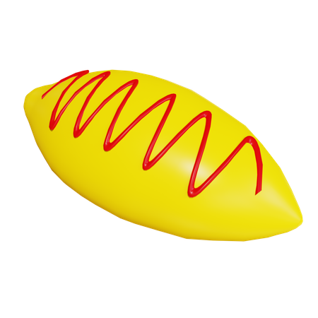 Omurice  3D Icon