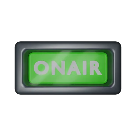 On Air  3D Icon