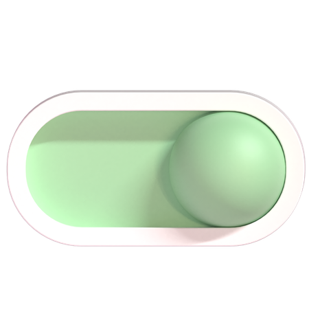 On Button  3D Icon
