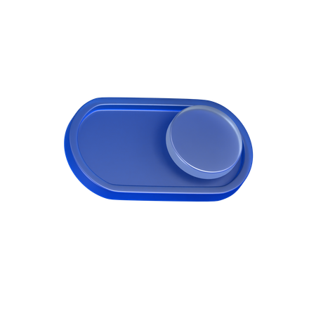 On button  3D Icon