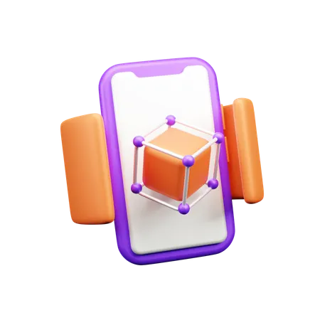 Cubo 3 D on-line  3D Icon