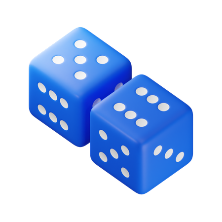 Once dados  3D Icon