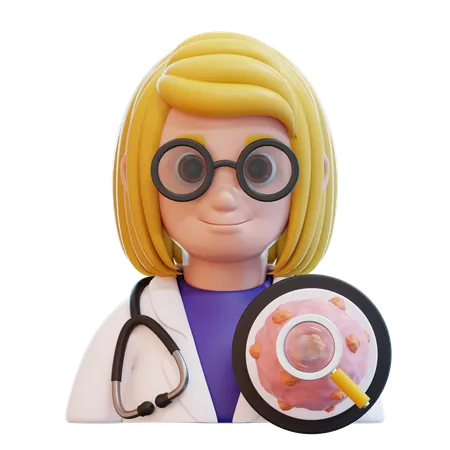 Oncologista  3D Icon