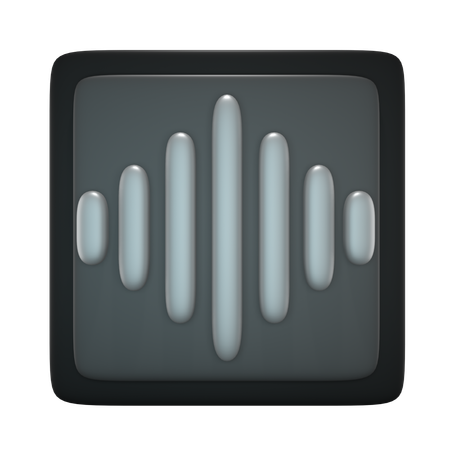 Onda sonora  3D Icon