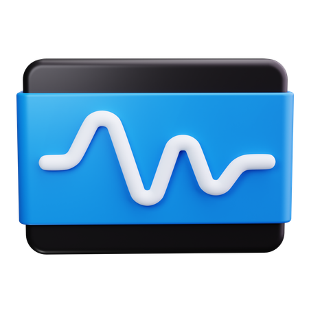 Onda sonora  3D Icon