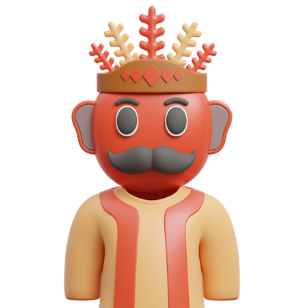 Ondel Ondel  3D Icon