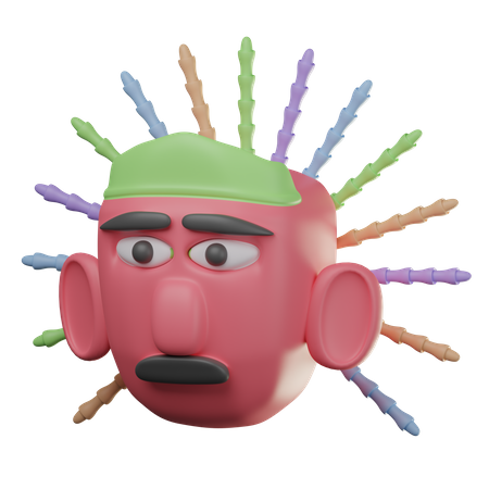Ondel Ondel  3D Icon
