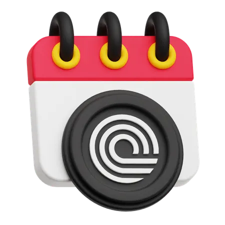Ondo Calendar  3D Icon