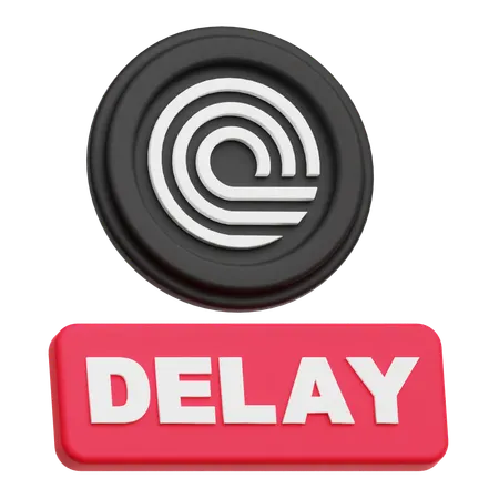 Ondo Delay  3D Icon