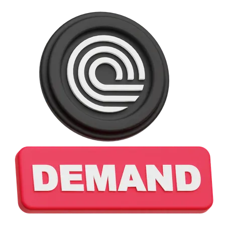 Ondo Demand  3D Icon