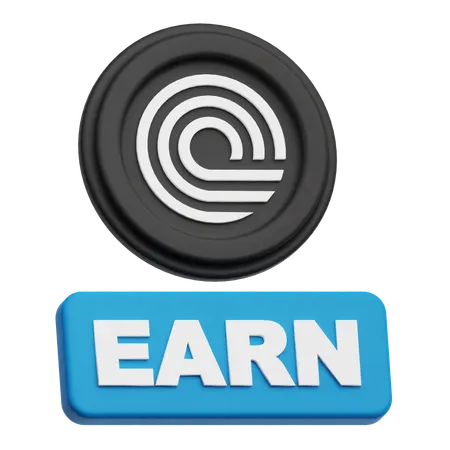 Ondo Earn  3D Icon