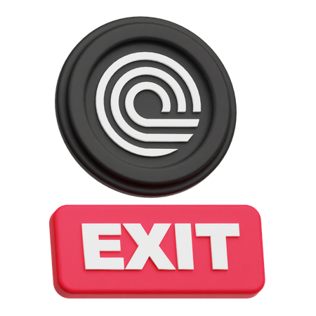 Ondo Exit  3D Icon