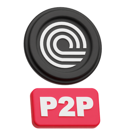 Onde P 2 P  3D Icon