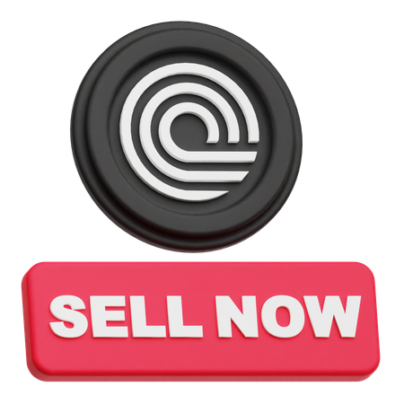 Ondo Sell Now  3D Icon