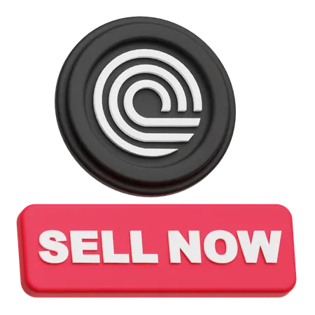 Ondo Sell Now  3D Icon