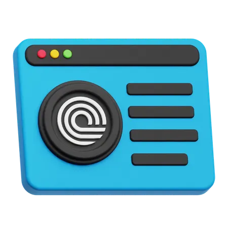 Ondo Website  3D Icon