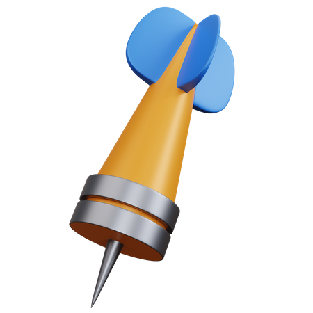 One Dart  3D Icon