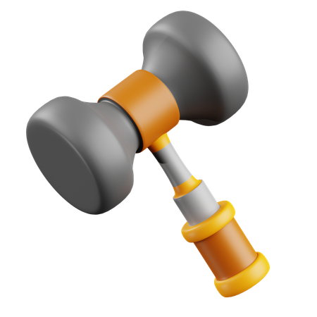 One Handed Mace  3D Icon