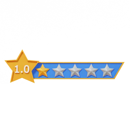 3 D Icon Star Rating Pack 3D Icon