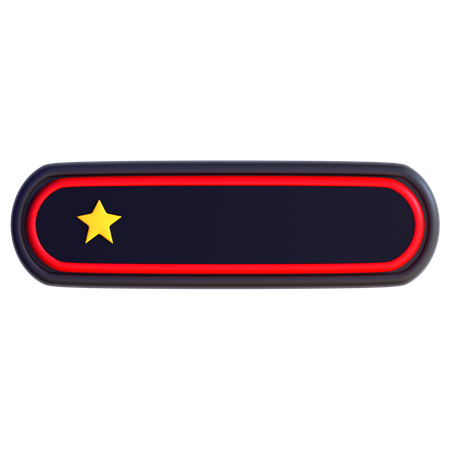 One Star Review  3D Icon