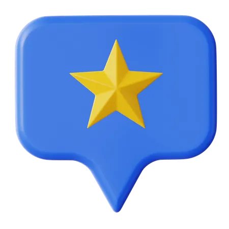 One Star Review  3D Icon