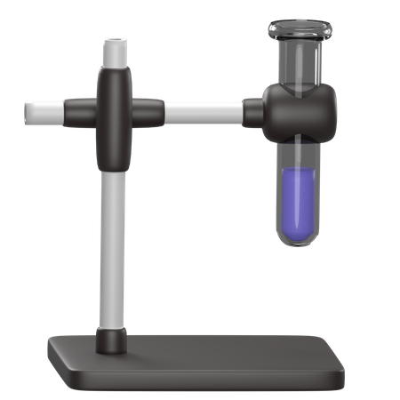 One Test Tube Stand  3D Icon