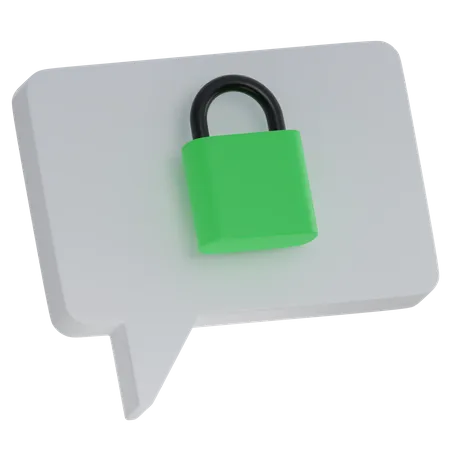 One Time Password  3D Icon