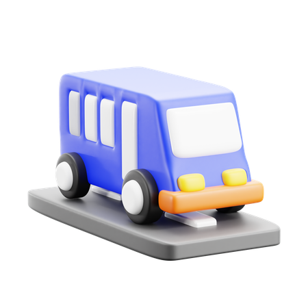 Ônibus  3D Icon