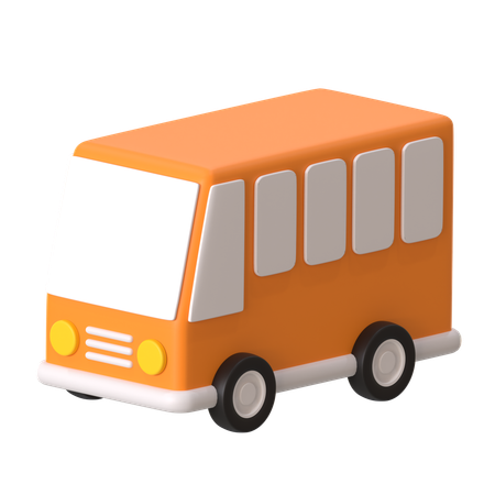 Ônibus  3D Icon