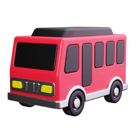 Ônibus  3D Icon