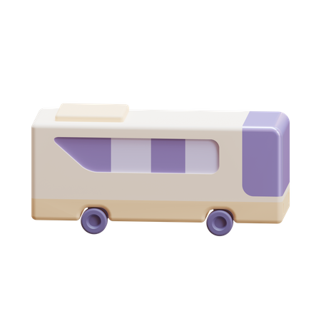 Ônibus para casa  3D Icon