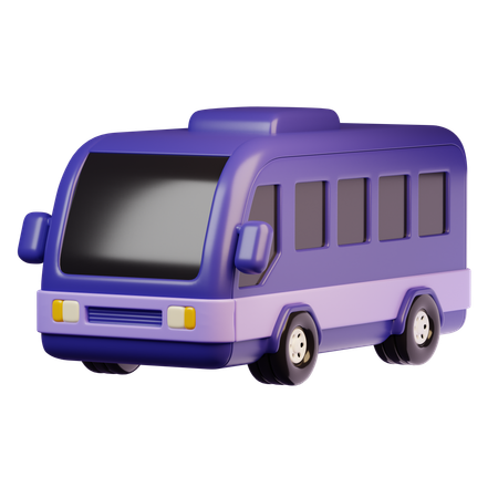 Ônibus de turismo  3D Icon