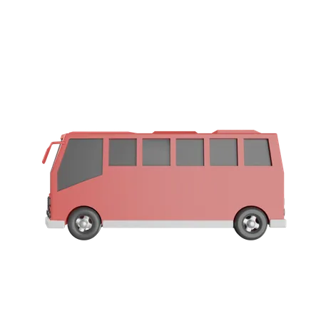 Ônibus de viagem  3D Illustration