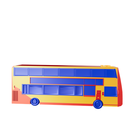 Ônibus de viagem  3D Icon