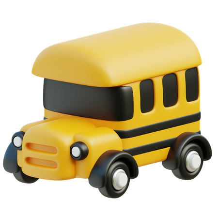 Ônibus escolar  3D Icon