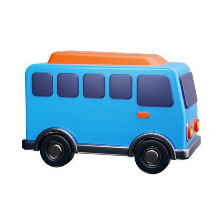 Ônibus escolar  3D Icon