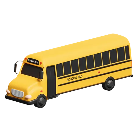 Ônibus escolar  3D Icon