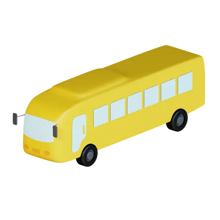 Ônibus escolar  3D Icon