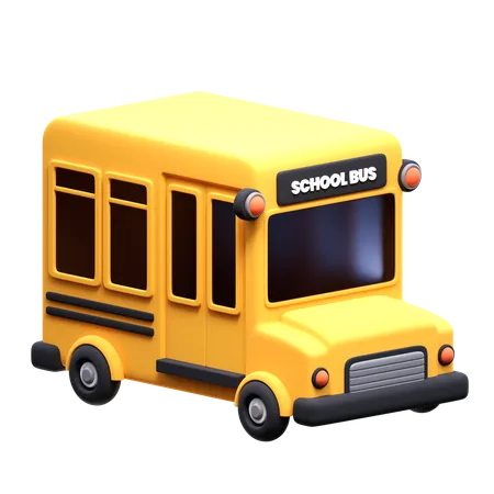 Ônibus escolar  3D Icon