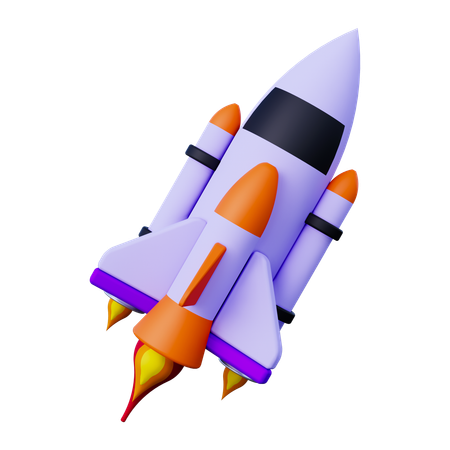 Nave espacial  3D Icon